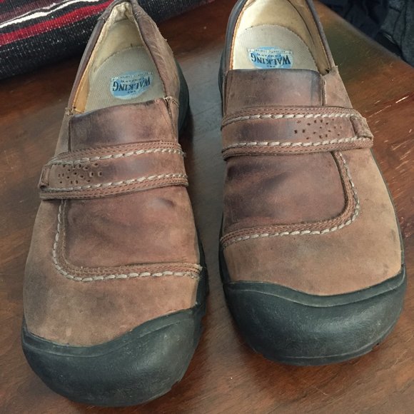 KEEN LEATHER LOAFER SHOES SIZE 9.5 - Picture 5 of 9